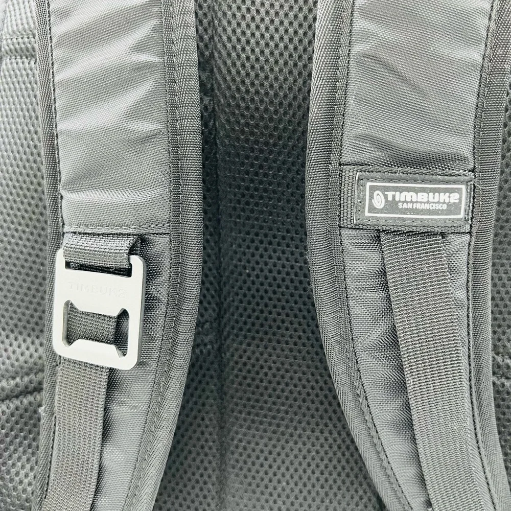 Timbuk2 Black Fireside Backpack for travel or school